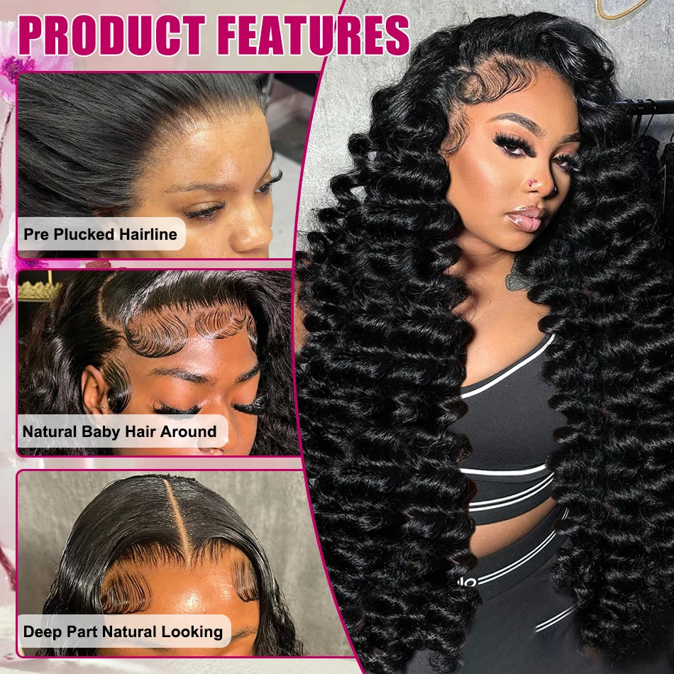 Loose Wave HD Lace Front Human Hair Wig