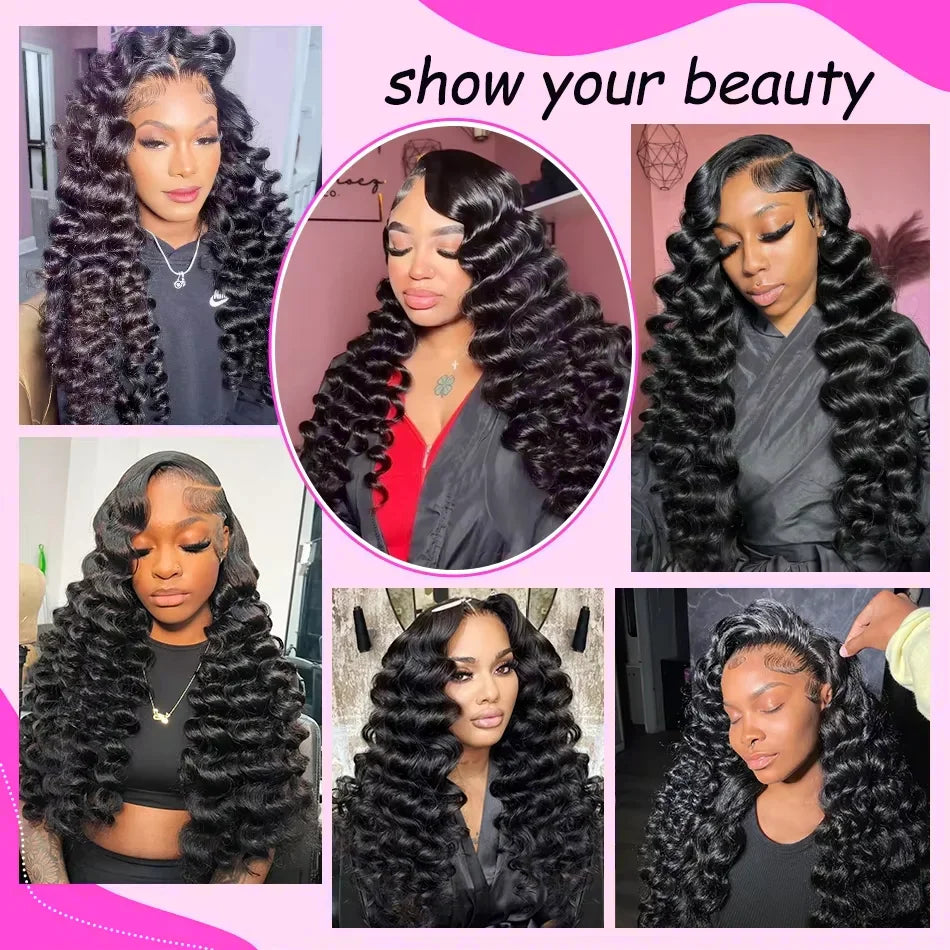 Loose Wave HD Lace Front Human Hair Wig