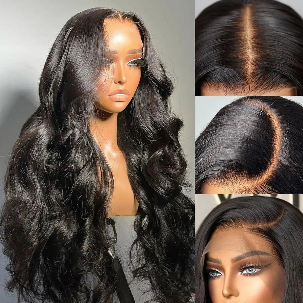 Luxury Body Wave HD Lace Front Wig – 100% Human Hair, Pre-Plucked 13x4 & 13x6 Options (Up to 40 Inch)