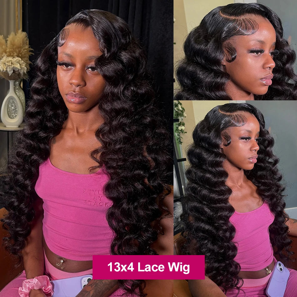 Loose Wave HD Lace Front Human Hair Wig