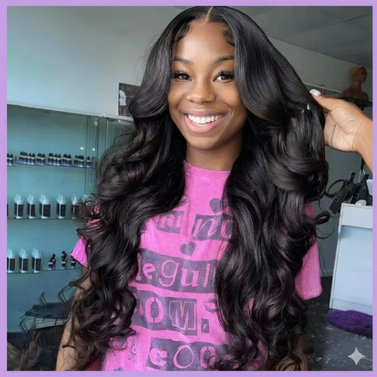 Luxury Body Wave HD Lace Front Wig – 100% Human Hair, Pre-Plucked 13x4 & 13x6 Options (Up to 40 Inch)