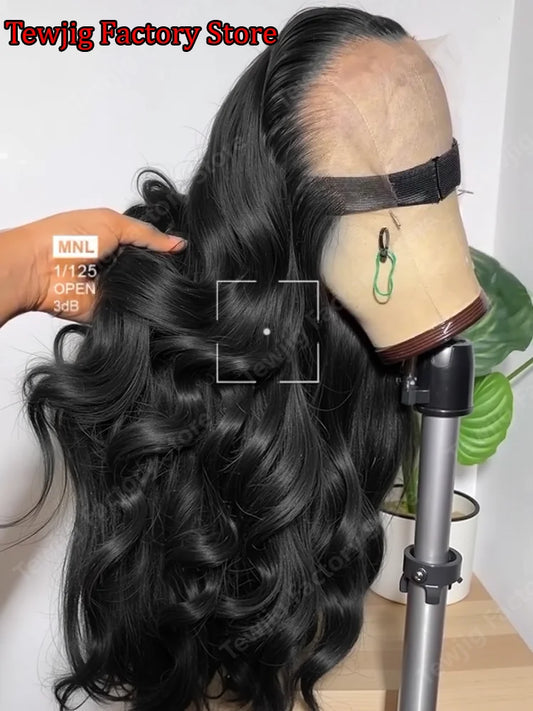 Black Body Wave HD Lace Frontal Human Hair Wig